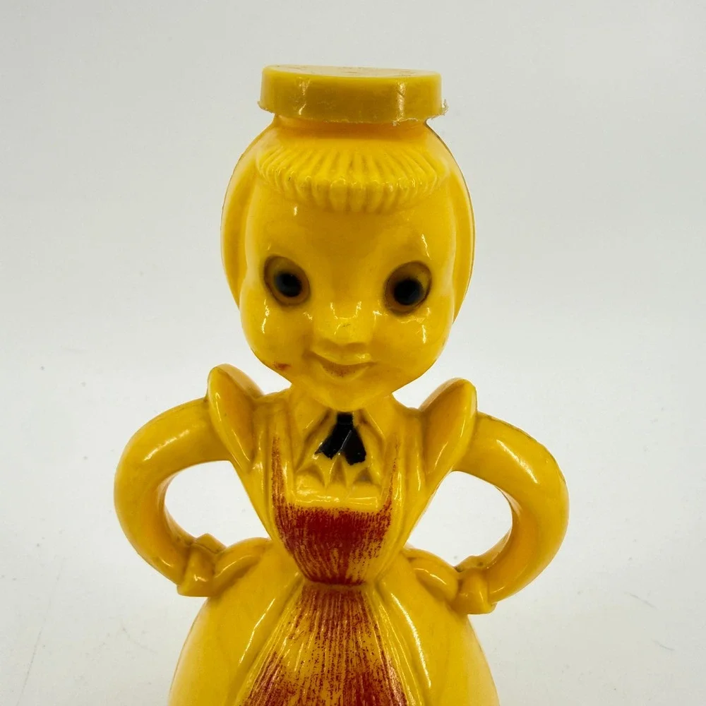 Vintage Merry Maid 1950s‎ Yellow Red Apron Laundry Room Decor Water Sprinkler